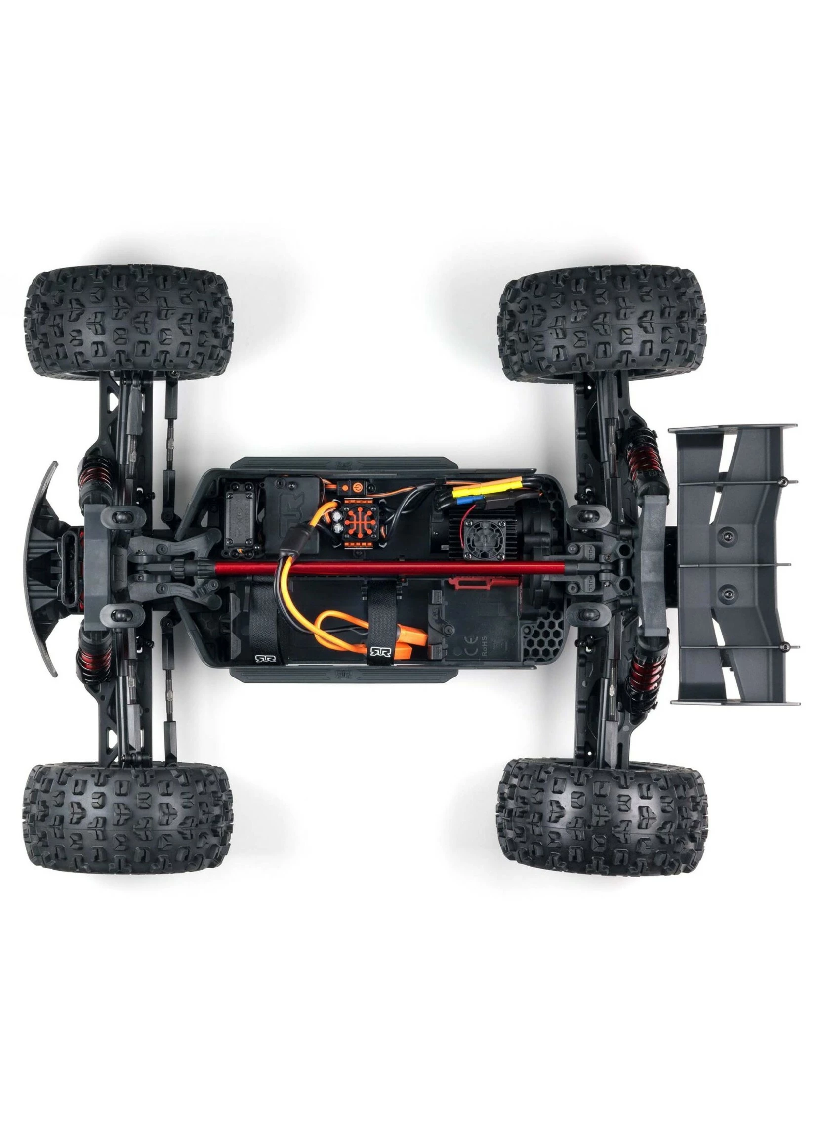 Arrma 1/10 Kraton 4S BLX 4WD Speed Monster Truck - Blue/Black - Image 2