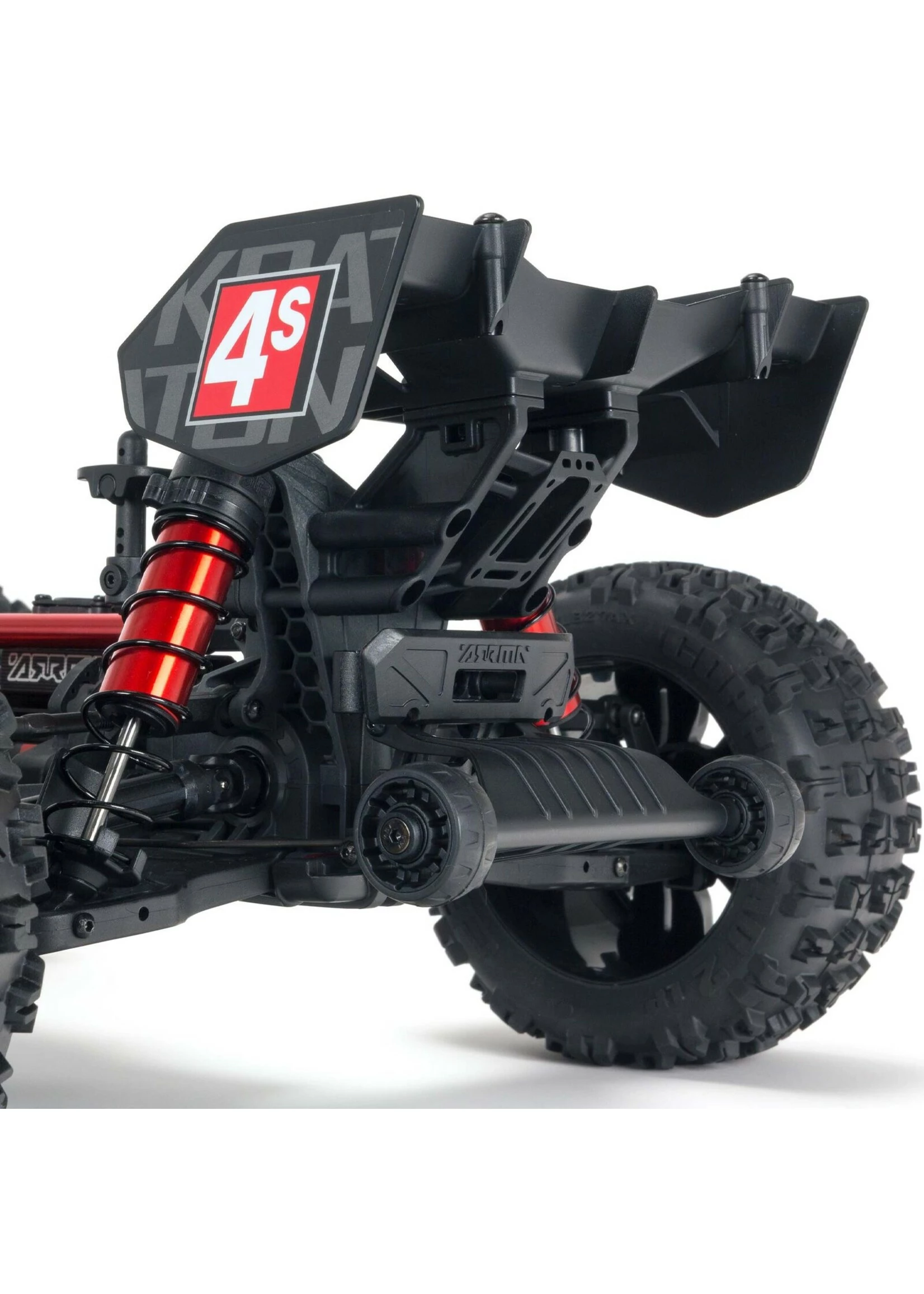 Arrma 1/10 Kraton 4S BLX 4WD Speed Monster Truck - Blue/Black - Image 4