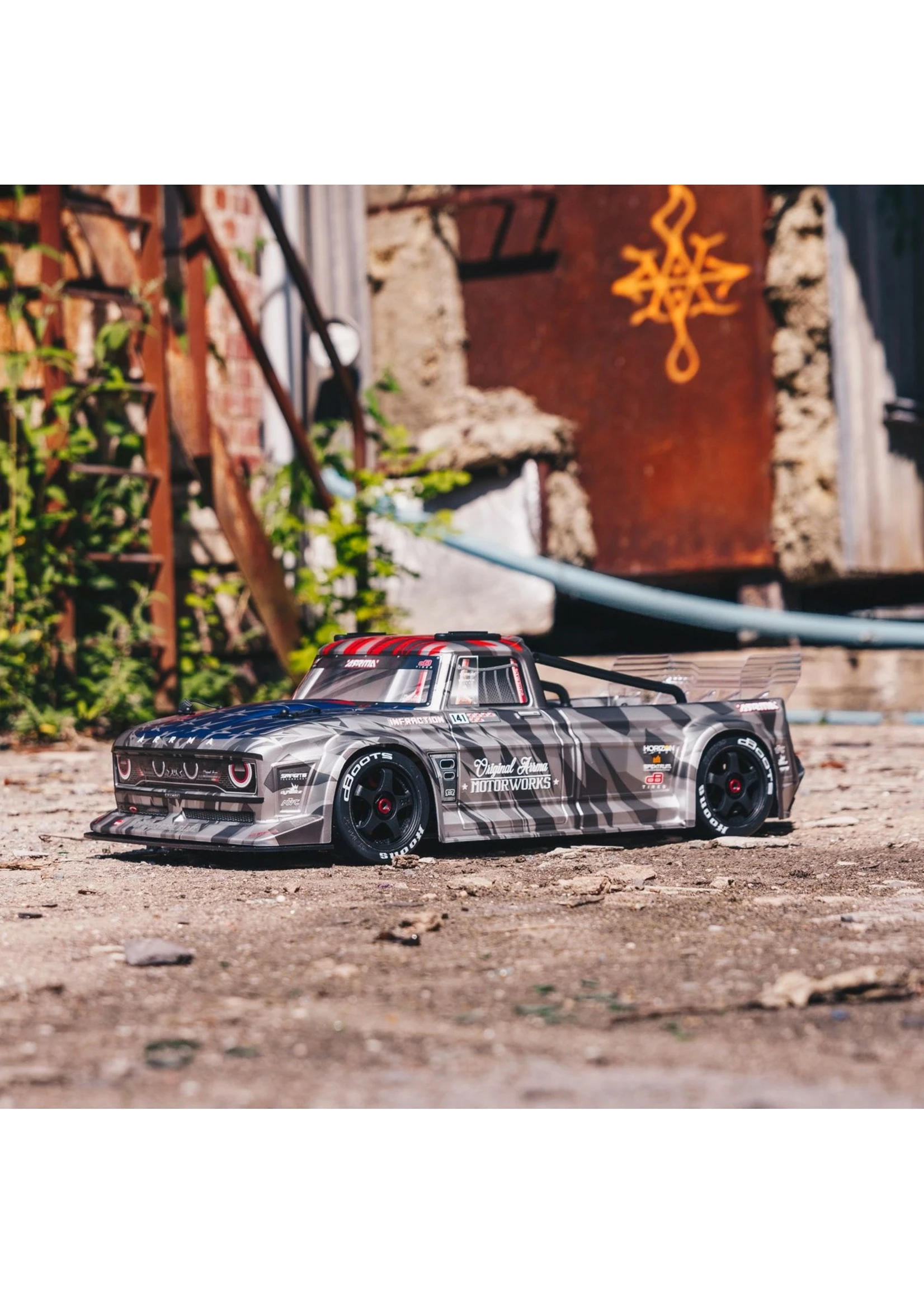 Arrma 1/7 INFRACTION 6S BLX All-Road Truck RTR - Silver - Image 12