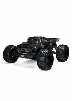 Arrma 1/8 NOTORIOUS 6S V5 4WD BLX Stunt Truck With Spektrum Firma RTR - Black