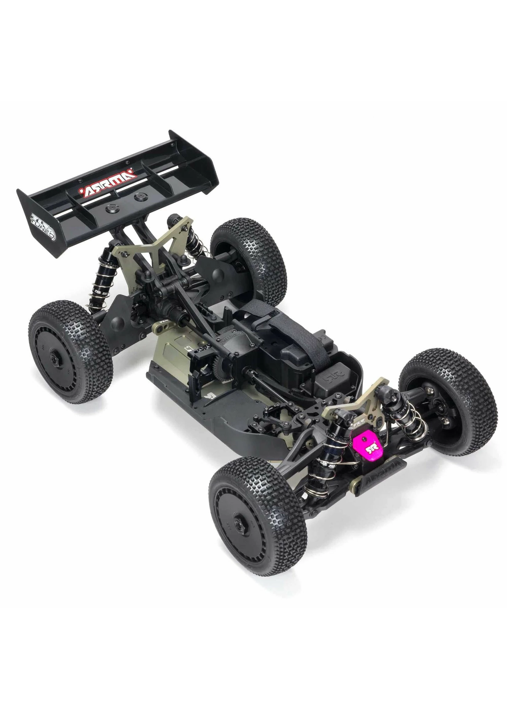 Arrma 1/8 TLR Tuned TYPHON 4WD Roller Buggy - Pink/Purple - Image 6