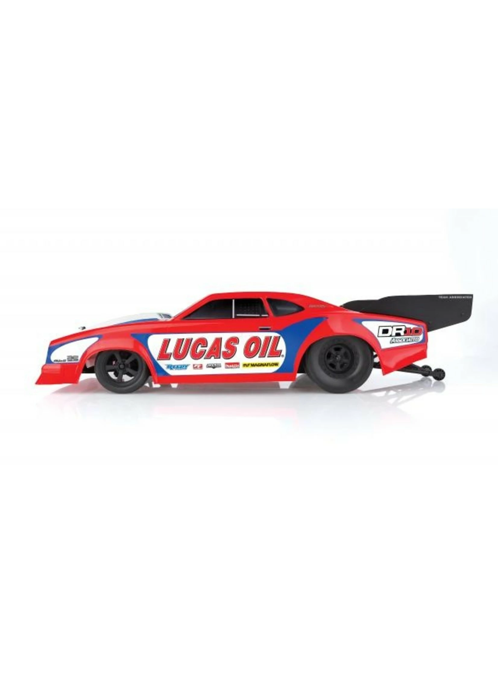 Associated 1/10 DR10 Pro Reakt Lucas Oil RTR 2WD Drag Race Car - Image 3