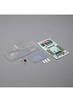 Axial AXI200005 - Jeep JT Gladiator Body Set, Clear: SCX24