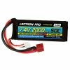 COMMON SENSE RC 2S2000-50D - 7.4V 2000mAh 50C Lipo Battery With Deans-Type Connector