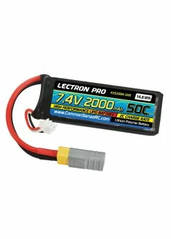 COMMON SENSE RC 2S2000-50X - 7.4V 2000 50c XT60/Traxxas Adapter