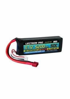 COMMON SENSE RC 3S5200-50D - 11.1V 5200mAh 50C Lipo Battery With Deans-Type Connector