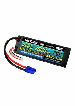 COMMON SENSE RC 4S7600-755 - 14.8V 7600mAh 75C Hard Case Lipo Battery With EC5 Connector
