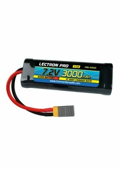 COMMON SENSE RC Lectron Pro NiMH 7.2V (6-cell) 3000mAh Flat Pack With XT60/Traxxas Connector