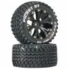 Duratrax DTXC3548 - Picket ST 2.8" 2WD Mounted Rear C2 Tires - Black