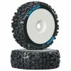 Duratrax DTXC3615 - Lockup 1/8 C2 Mounted Buggy Tires - White