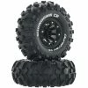 Duratrax DTXC4050 - Showdown CR C3 Mounted 2.2" Crawler Tires - Black
