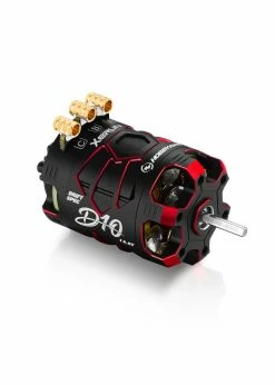 Hobbywing 30401138 - Xerun D10 Brushless Drift Motor - 13.5T, 2900kv, Passion Edition (Red)