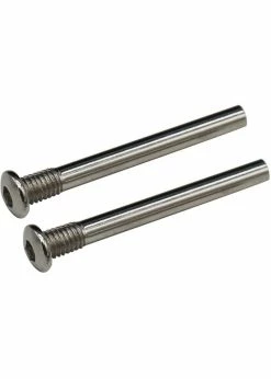 Hot Racing ASTE04HP - Hardened Chrome Plated King Pin Set: Traxxas 2WD