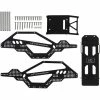 Hot Racing ASXTF14RR01 - Aluminum Rock Racer Conversion Chassis - SCX24