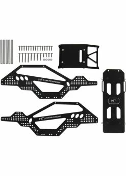 Hot Racing ASXTF14RR01 - Aluminum Rock Racer Conversion Chassis - SCX24