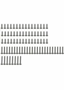 Hot Racing ASXTF14SS - M1.4 Stainless Steel Full Screw Set - 81 PC For SCX24