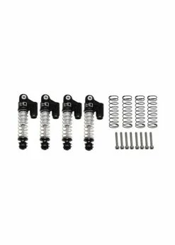 Hot Racing ASXTF326R01 Reservoir Friction Dampened Shocks For SCX24 (rop)