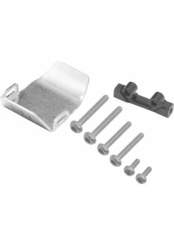 Hot Racing ASXTF331CF - Stainless Steel Front Or Rear Axle Skid Plate For Axial SCX24