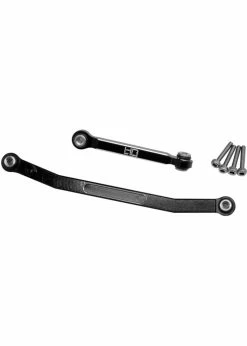 Hot Racing ASXTF49X01 - Black Aluminum Fix Link Tight Tolerance Steering Rod For SCX24