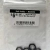 Hub Hobby Rubber Sealed Ball Bearings, 10x15x4mm, (4)