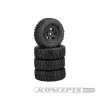 JCONCEPTS 4022-35911 - Landmines 1.0", Pre-Mounted SCX24