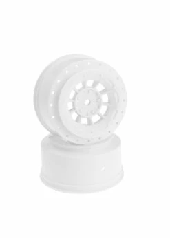JCONCEPTS JCO3344W - Hazard 3mm Wider Offset, 12mm Hex Wheel, White: SC10