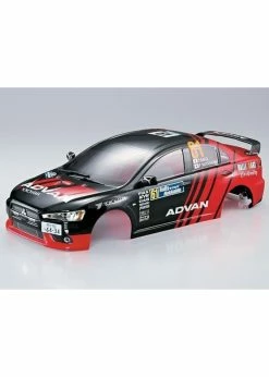 Killerbody 48002 - 1/10 Mitsubishi Lancer Evolution X Pre-Painted Rally Body