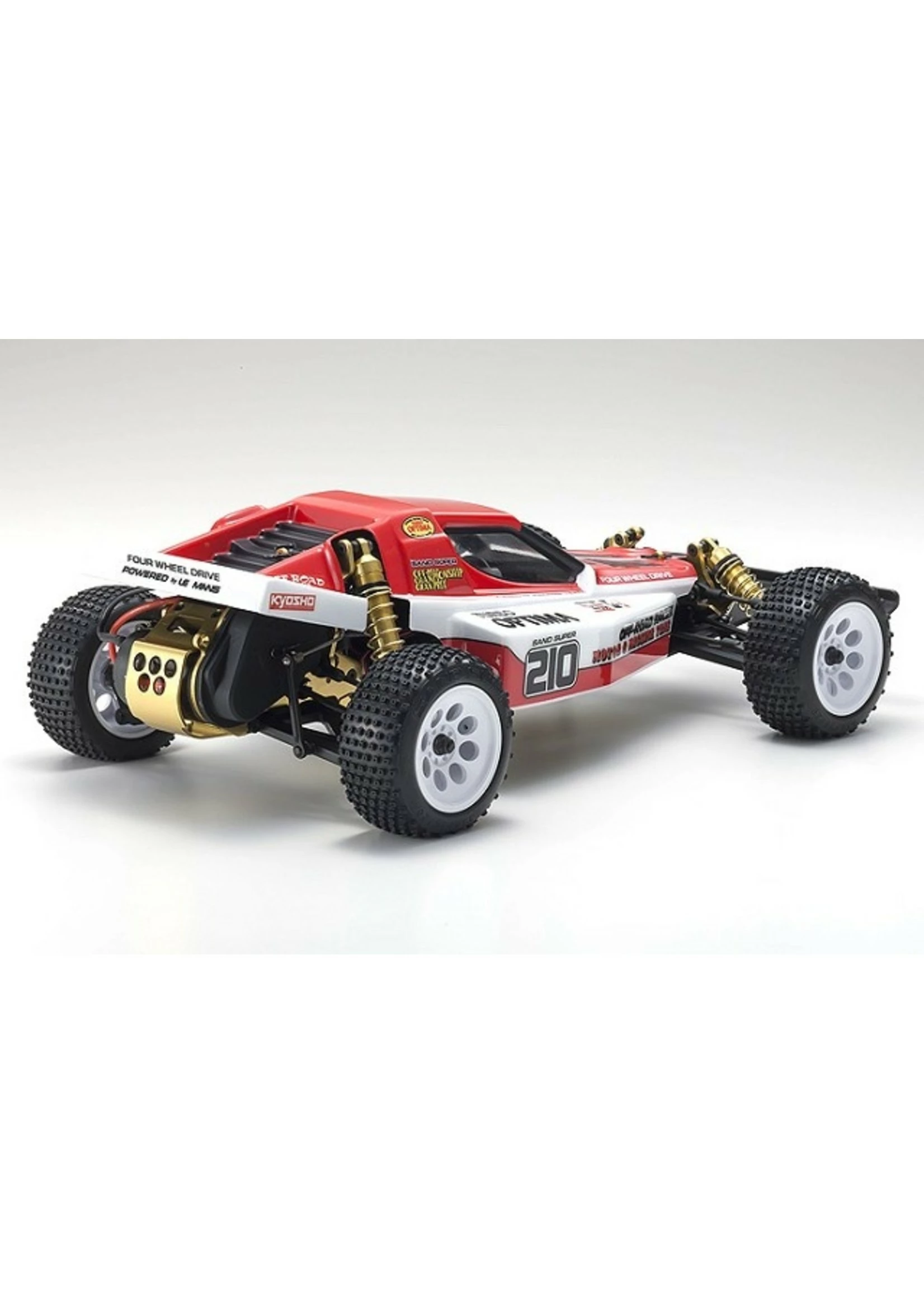 Kyosho 1/10 Turbo Optima Gold 4WD Kit - Image 2