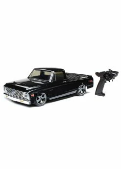 LOSI 1/10 1972 Chevy C10 Pickup Truck V100 AWD RTR - Black