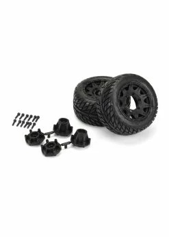 PRO-LINE PRO1016110 - Street Fighter LP 2.8" MTD Raid Black 6 X 30 Tires, Front/Rear