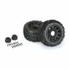 PRO-LINE PRO117810 - Badlands 3.8" All Terrain MT Tires, Raid Black Mounted 8x32 17mm Hex