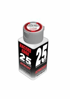 Racers Edge CE3225 - 25 Weight, 275cSt, 70ml 2.36oz Pure Silicone Shock Oil