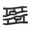 RPM 70662 - Wide Front A-arms For Traxxas Rustler, Stampede 2WD - Black