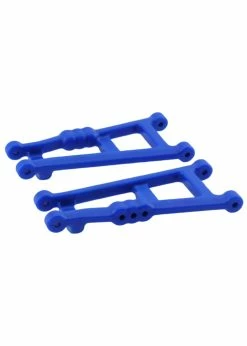 RPM 80185 - Rear A-arms For Rustler, Stampede - Blue