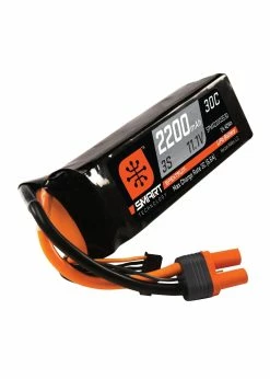 Spektrum SPMX22003S30 - 11.1V 2200mAh 3S 30C Smart LiPo Battery: IC3