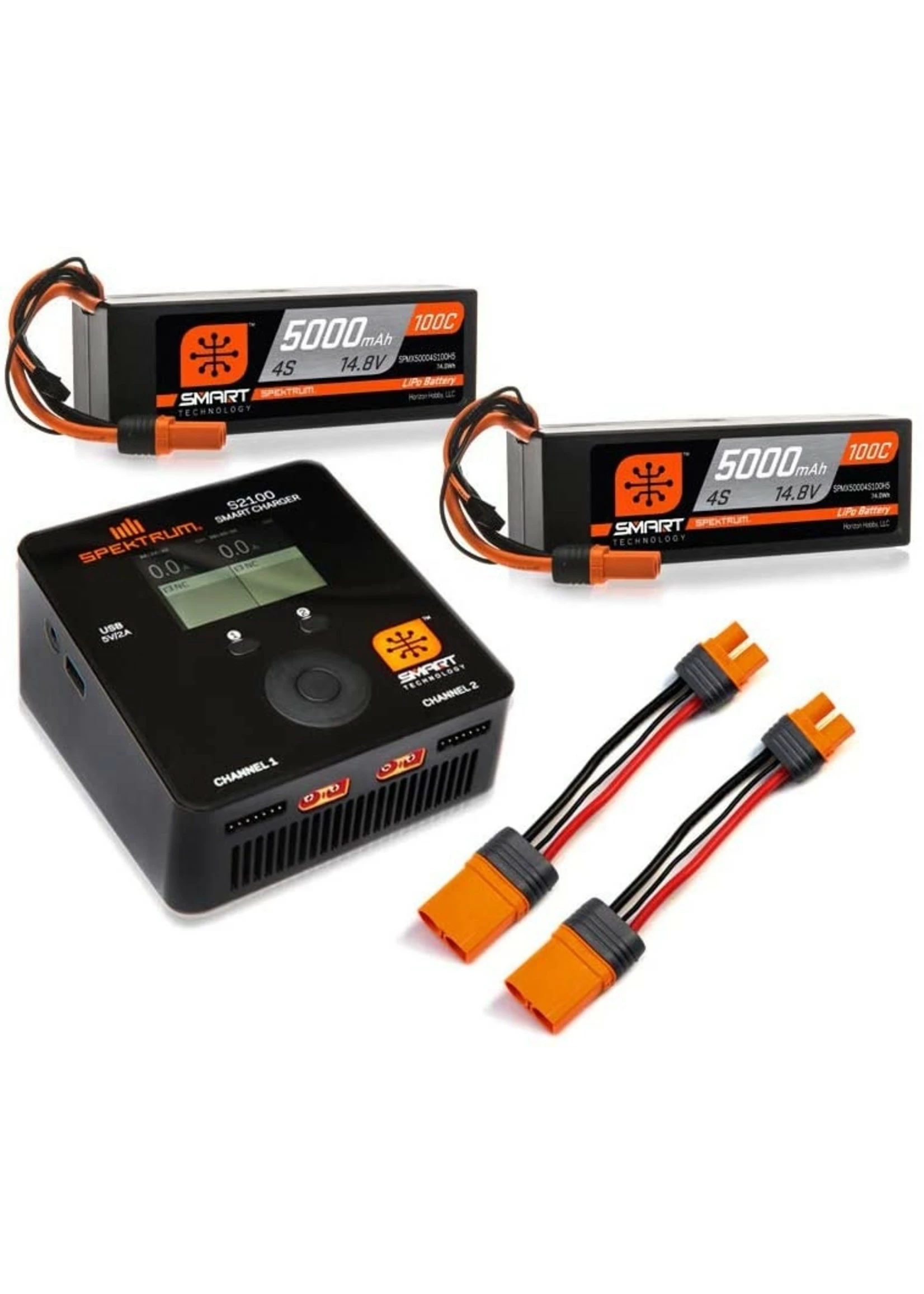 SPMXPS8HC Spektrum Smart PowerStage Bundle 8S 100C