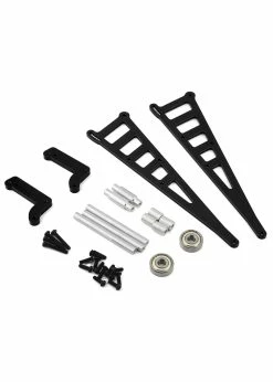 ST Racing Concepts PTSTC71071BK - CNC Machined Aluminum Wheelie Bar Kit For DR10 - Black