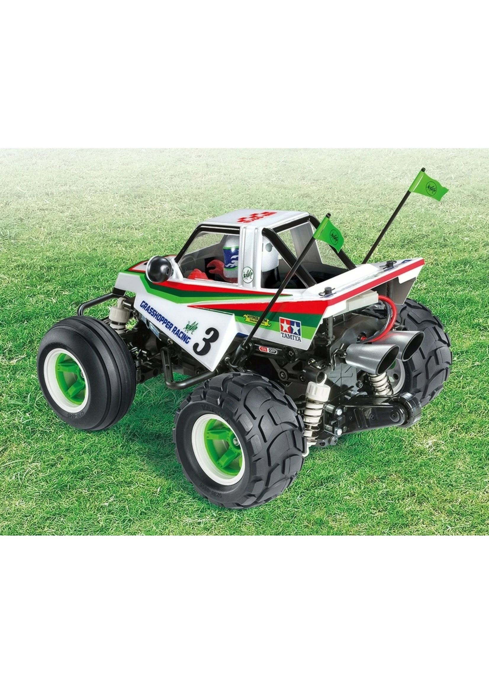 Tamiya 1/10 Comical Grasshopper 2WD - WR-02CB Chassis Kit - Image 9