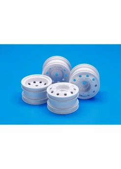 Tamiya 54964 - On Road Racing Truck Wheels - White (4)