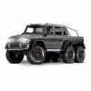 Traxxas 1/10 Mercedes-Benz G 63 AMG 6x6 RTR Scale And Trail Crawler - Silver