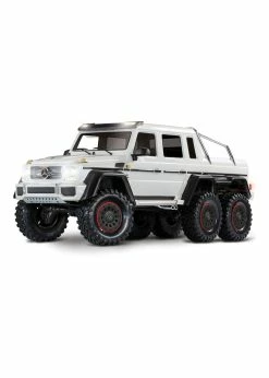 Traxxas 1/10 Mercedes-Benz G 63 AMG 6x6 RTR Scale And Trail Crawler - White