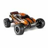 Traxxas 1/10 Rustler 2WD RTR Stadium Truck With Lights - Orange