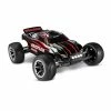 Traxxas 1/10 Rustler 2WD RTR Stadium Truck With Lights - Red/Black