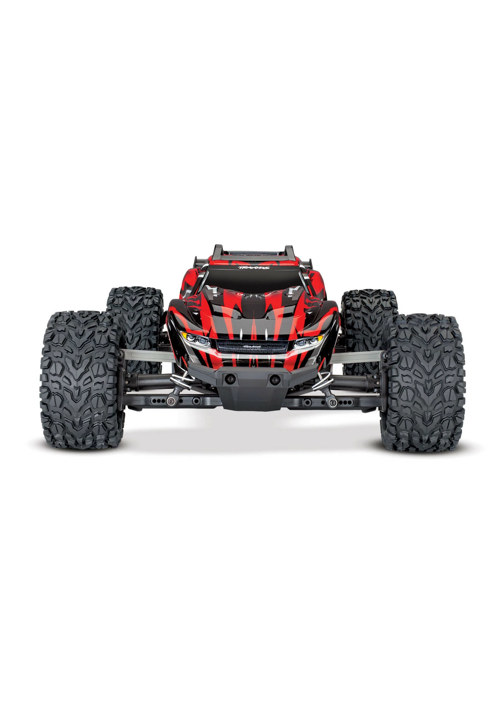 Traxxas 1/10 Rustler 4X4 Stadium Truck - Red - Image 2