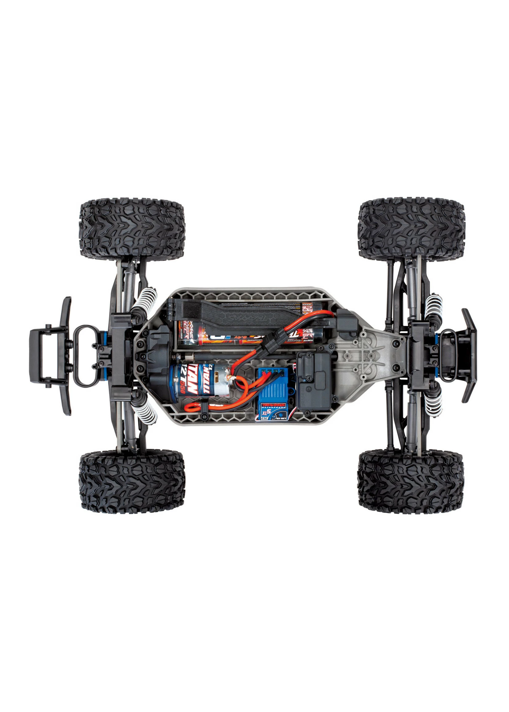 Traxxas 1/10 Rustler 4X4 Stadium Truck - Red - Image 4