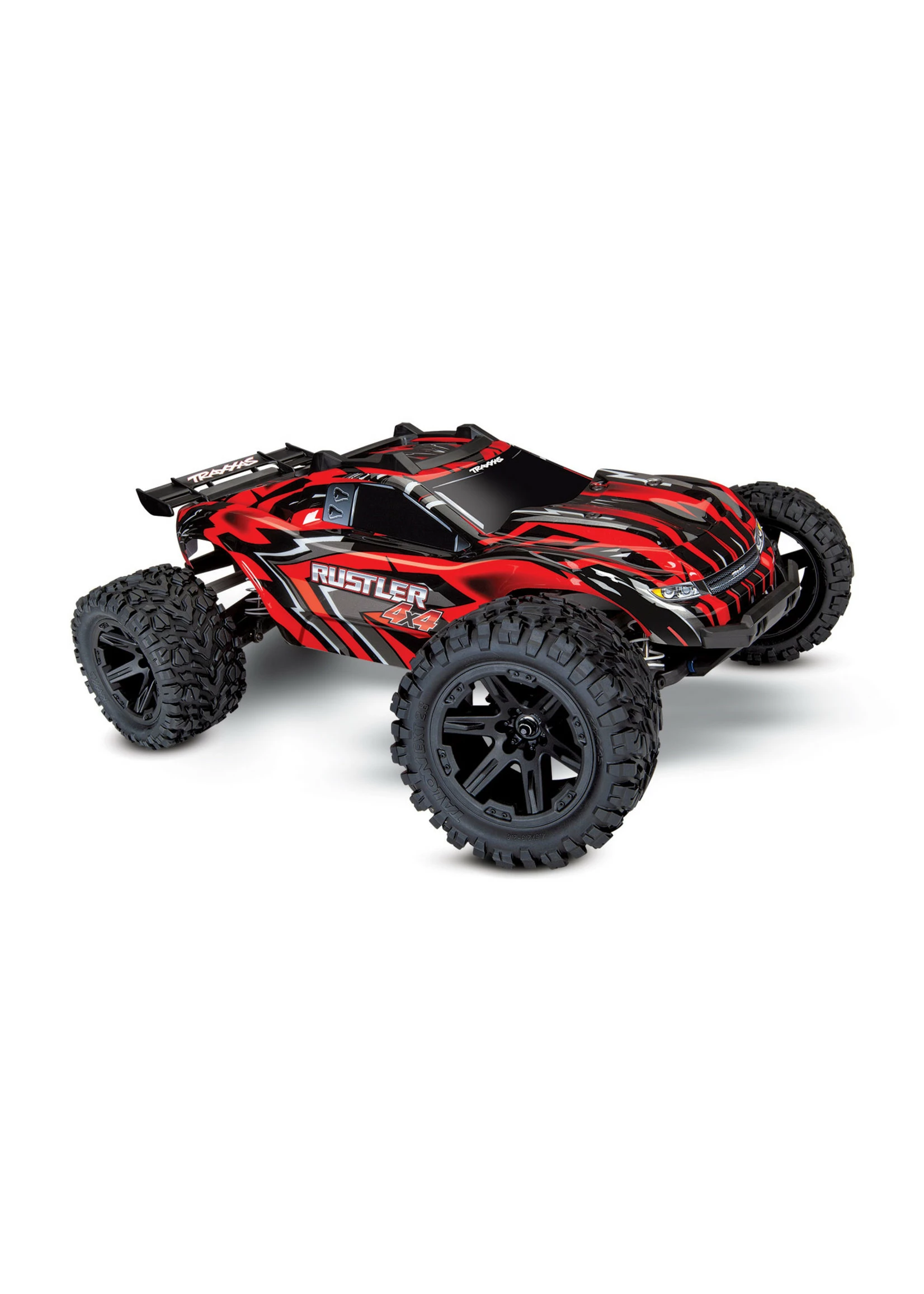 Traxxas 1/10 Rustler 4X4 Stadium Truck - Red
