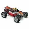 Traxxas 1/10 Rustler Nitro 2WD Stadium Truck - Silver/Red
