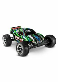 Traxxas 1/10 Rustler VXL 2WD RTR Stadium Truck With Magnum 272R - Green