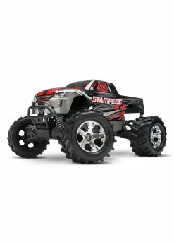 Traxxas 1/10 Stampede 4X4 RTR Brushed 4WD Monster Truck - Silver