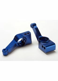 Traxxas 1952X - Aluminum Rear Stub Axle Carriers - Blue